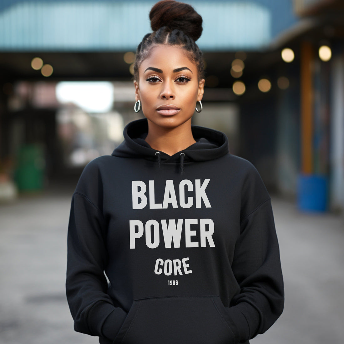 Black Power Black Hoodie